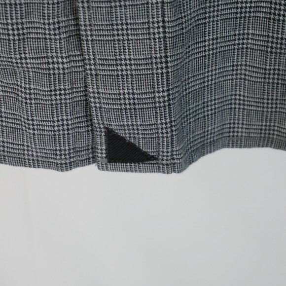 UNTUCKit Casalferro Shirt Mens XXL Gray Plaid Houndstooth Lt weight Flannel L/S - Picture 5 of 10